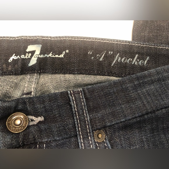 7 for all Mankind jeans “A pocket” size 27 - Picture 8 of 14